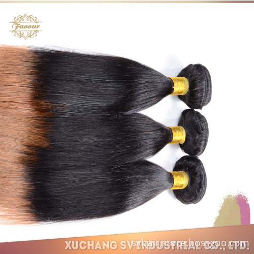 Brazilian ombre hair Silky Straight Wholesale 100% human hair